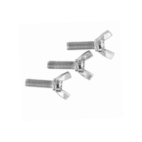 Vis à oreilles en acier inoxydable 304, DIN 316, classe 10, pour fixation manuelle, machines, quincaillerie de meubles, vente en gros
