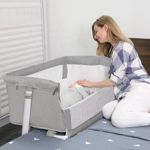 Mueble para recién nacido, mesita de noche, cama para bebé, minicámara de altura flexible, con caja de música - Product Image 2
