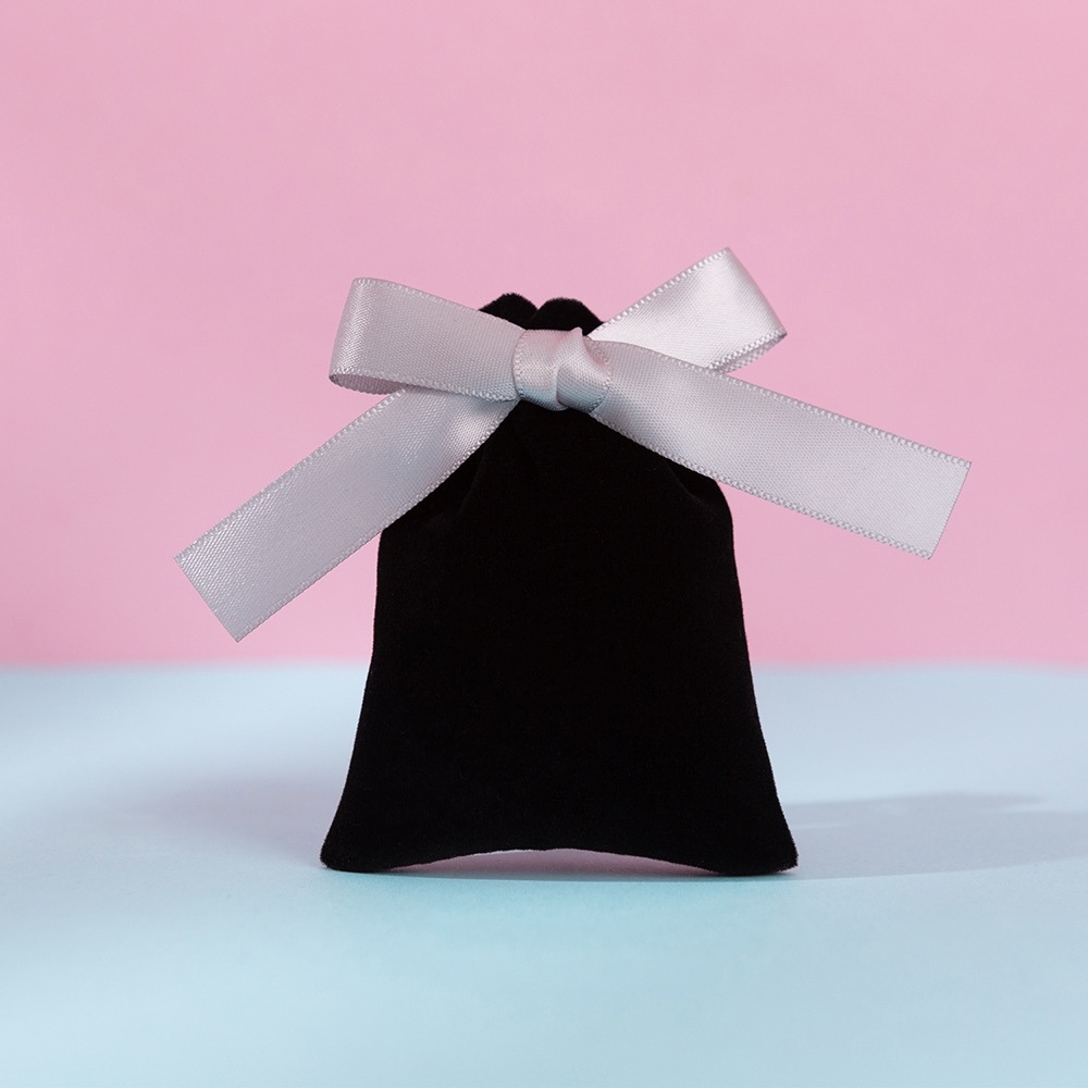 Ruban gris noir