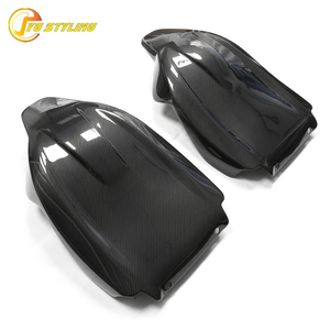 G80 Dry Carbon Fiber Zittingachterkant Afdekking voor BMW M3 G80 G81 Echt Carbon Auto-onderdelen Interieur Accessoires Auto Kits Aan te plakken 2 stuks/set - Product Image 3