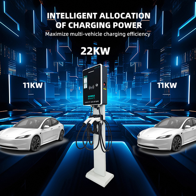 DC Car Chargers Fast Charging Electric Car Charger Station 3 Phase EV Charger 7kw OCPP 1.6J