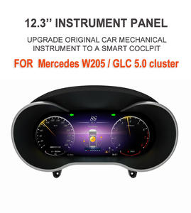 Actualización de la pantalla del tablero de la cabina virtual digital de 12,3 pulgadas para el grupo de instrumentos C GLC Class W205 W253 X253 GLC300 - Product Image 2