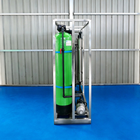 Système complet d'osmose inverse, station de traitement d'eau RO avec commande PLC, pompe/moteur pour la production d'eau pure potable
