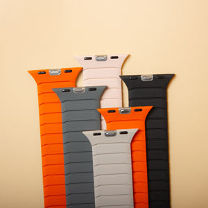 Correa de Reloj Reversible RYB de Última Generación para <span class=keywords><strong>Apple</strong></span> <span class=keywords><strong>Watch</strong></span> de 44 mm, 45 mm, 46 mm y 49 mm, Correa Magnética de Silicona de Doble Cara con Diseño Patentado - Product Image 2