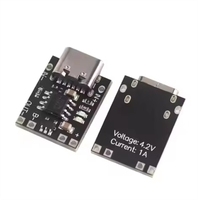 Carte de charge de batterie au lithium ternaire ultra-petite BSSY 1A 3.7V-4.2V, module de chargeur avec interface Type-C