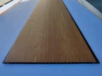 Panneau intérieur en PVC imitation bois 250x8x2950mm pour mur/plafond, directement de l'usine, assurance qualité britannique