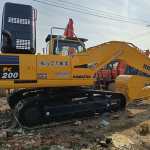 Giappone originale usato <span class=keywords><strong>Komatsu</strong></span> <span class=keywords><strong>Pc200</strong></span>-7 <span class=keywords><strong>Pc200</strong></span>-8 idraulico cingolato escavatore 20Ton grande seconda mano scavatore <span class=keywords><strong>PC200</strong></span> per il settore minerario - Product Image 6