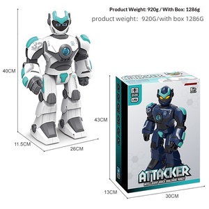 Nuovo Robot Intelligente <span class=keywords><strong>AI</strong></span> di Grandi Dimensioni per l'Educazione Precoce e la Programmazione, Robot Cantante in Plastica, Regalo per Bambini e Bambine per la Festa dei Bambini e il 1° Giugno - Product Image 5