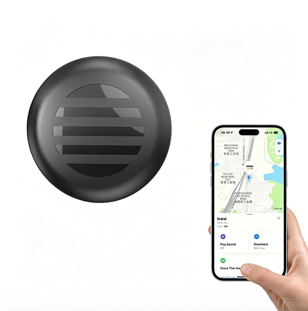 Travel Tracker Mini Smart Tag with Built In Speaker Key Finder Anti Lost for Pets Wallet Luggage Backpack