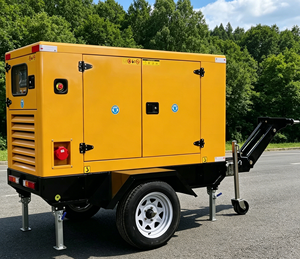 Générateur <span class=keywords><strong>diesel</strong></span> silencieux 30 kVA 50 kW, type mobile, <span class=keywords><strong>isolation</strong></span> et protection contre la pluie, contrôle des inondations, avec <span class=keywords><strong>moteur</strong></span> Shangchai - Product Image 1