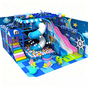 Équipement de jeu pour enfants, labyrinthe, équipement de jeu intérieur souple, grande aire de jeux intérieure pour enfants avec trampoline - Product Image 1