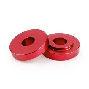 Bagues de levier de changement de vitesse pour modification de voiture, rondelle en acier inoxydable rouge de 16 mm pour Honda Civic Si Ep3 Rsx Tsx - Product Image 2