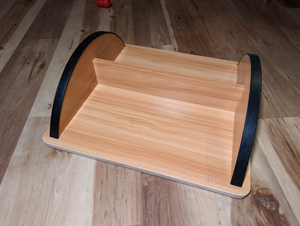 Balancín de equilibrio de madera Youlike con rodillo antideslizante para entrenamiento de equilibrio y mantener la fuerza central saludable - Product Image 6