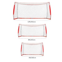 But de football pliable portable de haute qualité 12*6FT, équipement d'entraînement pour les joueurs de football