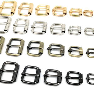 Hebilla de deslizamiento triple de aleación de 25mm, hebilla deslizante cuadrada, piezas de bolsas, Hardware para correas de bolso, hebillas ajustables - Product Image 1