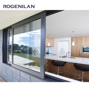 Fenêtre coulissante résidentielle Rogenilan anti-effraction et étanche avec moustiquaire, remplaçant les fenêtres en aluminium et en verre - Product Image 5