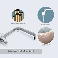 Fabricant d'articles sanitaires CUPC salle de bain bain autoportant, baignoire butane robinet de douche