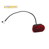 Feu arrière King Sunny pour Xiaomi 1s Pro2 Mi 3 Scooter pièces lampe de frein électrique voyant d'avertissement Escooter accessoire