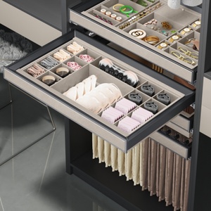 New Home Storage Organization <strong>Wardrobe</strong> Hardware Accessories Sorting <strong>Drawer</strong> Jewelry Box Dress Code Jewellery <strong>Insert</strong> - Product Image 2