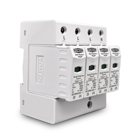 TOMZN AC SPD 3P + N 20-40kA 275/385/420VAC maison parafoudre protection protection dispositif parafoudre basse tension foudre OB0
