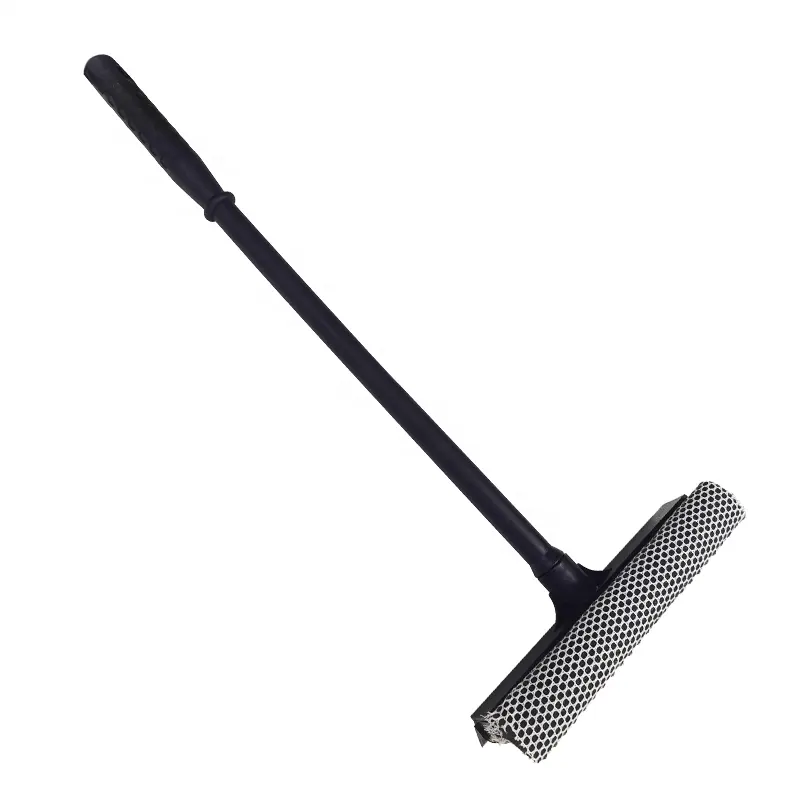 Window Squeegee Car Windshield Cleaning tools Sponge and Rubber Squeegee for Glass Door with Microfiber Rotating