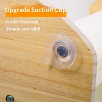 Poteau à gratter pour chat résistant à l'usure et sans poussière Cadre vertical d'escalade pour chat Jouet pour chat intégré
