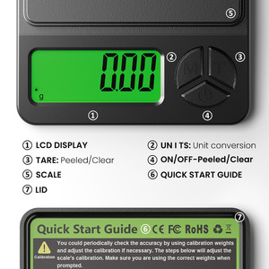 Changxie Hochwertige elektronische <span class=keywords><strong>Digital</strong></span> waage 500g 200g 100g 0,01g Diamond Gold Gem <span class=keywords><strong>Digital</strong></span> Pocket Weight Scales - Product Image 6