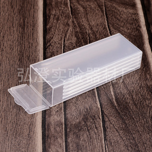 Hongbolai 5-Slide Box With Flip Lid For <b>Microscope</b> Slides Storage Transparent Plastic Case - Product Image 4
