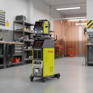 Saldatrice MIG raffreddata ad acqua 350A, in offerta, multivoltaggio 220/380/400 V, per saldatura MIG/<span class=keywords><strong>MAG</strong></span> con protezione a gas CO2 e gougatura, capacità filo 20 KG - Product Image 2