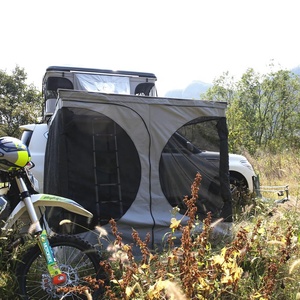 Tente de camping 3-4 personnes <span class=keywords><strong>toile</strong></span> insonorisée toit de voiture tout-terrain tente de toit <span class=keywords><strong>caravane</strong></span> <span class=keywords><strong>pliante</strong></span> - Product Image 1
