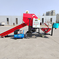 Presse à balles ronde 60-90 balles/heure pour foin d'alfalfa et ensilage de maïs, grande machine