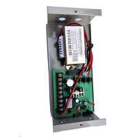 Serrures électriques AOXING à accès par carte, alimentation pour contrôle d'accès 12V 3A DC, entrée AC220V, protection contre les courts-circuits