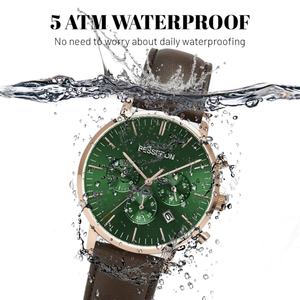 Reloj de Fábrica OEM con Correa de Acero, Resistente al Agua, de Acero Inoxidable, Clásico, de Lujo, Cronógrafo, de Cuarzo, para Hombre - Product Image 3