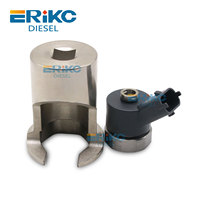 ERIKC NUEVO CRIN 110 Herramienta de Reparación para Extracción de Válvulas Solenoides de Inyectores Common Rail Diésel (Ángulo Recto y Oblicuo) para BOS