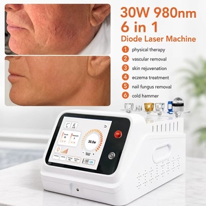 Máquina de Depilación Láser de Diodo 6 en 1 de 30W 980nm, Rejuvenecimiento de la Piel, Equipo de Fisioterapia para Eczema y Hongos en las Uñas - Product Image 6