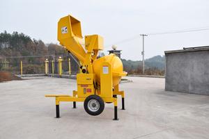 MixerJZC350-EHT semen Motor elektrik konstruksi hidrolik Tipping <span class=keywords><strong>Hopper</strong></span> beton <span class=keywords><strong>Mixer</strong></span> - Product Image 3