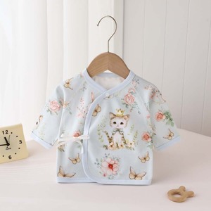Nuovi vestiti per neonati: <span class=keywords><strong>camicia</strong></span> a mezza manica per primavera e autunno, abbigliamento in cotone per neonati, completo per neonati. - Product Image 3