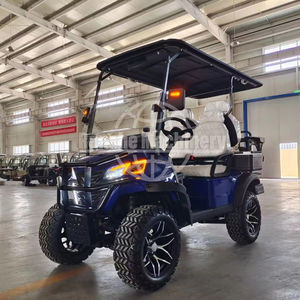 Chariot de golf électrique à 4 + 2 places de vente chaude nouvellement conçu - Product Image 1