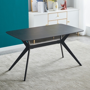 Bộ Bàn Ăn Trực Tiếp Từ Nhà Sản Xuất, Bàn Ăn Dài Hẹp Màu Trắng - Product Image 4