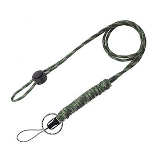Rope Paracord Cell Phone <b>Lanyard</b> with Holder Colorful Design Accept Low Moq - Product Image 6