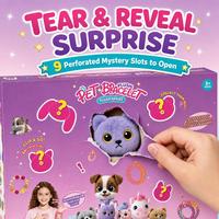 Bracelet slap en peluche, boîte mystère surprise, animal en peluche doux, bracelet à clipser, jouet pour enfants, cadeau de fête de Noël