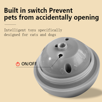 Wiederaufladbarer Elektrischer Interaktiver Wasserdichter Ball mit Vibrierender Selbstspiel-Funktion für Katzen und Hunde