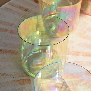 Ensemble de bols chantants en cristal pour la méditation des chakras, la guérison sonore, la klangtherapie, la klangmassage et la purification - Vente en gros usine - Product Image 2
