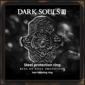 Anillo <span class=keywords><strong>de</strong></span> Protección <span class=keywords><strong>de</strong></span> Piedra Natural con Licencia Oficial <span class=keywords><strong>de</strong></span> Dark Souls III, Anillo <span class=keywords><strong>de</strong></span> Caballero Rey <span class=keywords><strong>de</strong></span> Acero, Refugio <span class=keywords><strong>de</strong></span> Cobre, Anillo <span class=keywords><strong>de</strong></span> Personaje Personalizable - Product Image 5