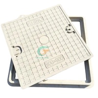Couvercle de regard en composite fibre de verre FRP BMC pour drainage des eaux pluviales en allée et sur surface