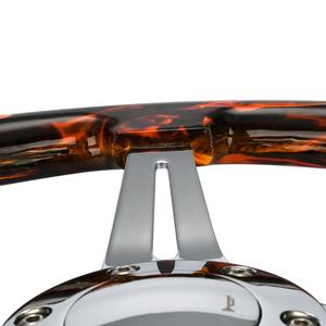 شاملة Tiypeor ، بحامل مطلي بالكهرباء 14 بوصة ، سباق الخشب الصلب باللهب - Product Image 6