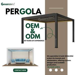 Pérgola Motorizada de Aluminio <span class=keywords><strong>para</strong></span> Exteriores, Casa Modular Móvil, Casa Prefabricada Expandible Pequeña - Product Image 3