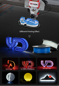 New induetrial tốc độ cao giường phẳng 3D ký hiệu thư máy in ydsign bs80 3D ký máy in nhiều màu 3D ký thư máy in AD1 - Product Image 4