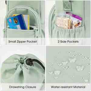 Water Cup Cover Aluminum Foil Thermos Cup Cooler Bag Bottle Shoulder Bag for Outdoor Sport - Product Image 4