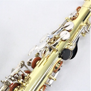 <span class=keywords><strong>Saxophone</strong></span> professionnel de haute qualité plaqué nickel, <span class=keywords><strong>tenor</strong></span>, plaqué or, 4mm, bon <span class=keywords><strong>prix</strong></span> - Product Image 4